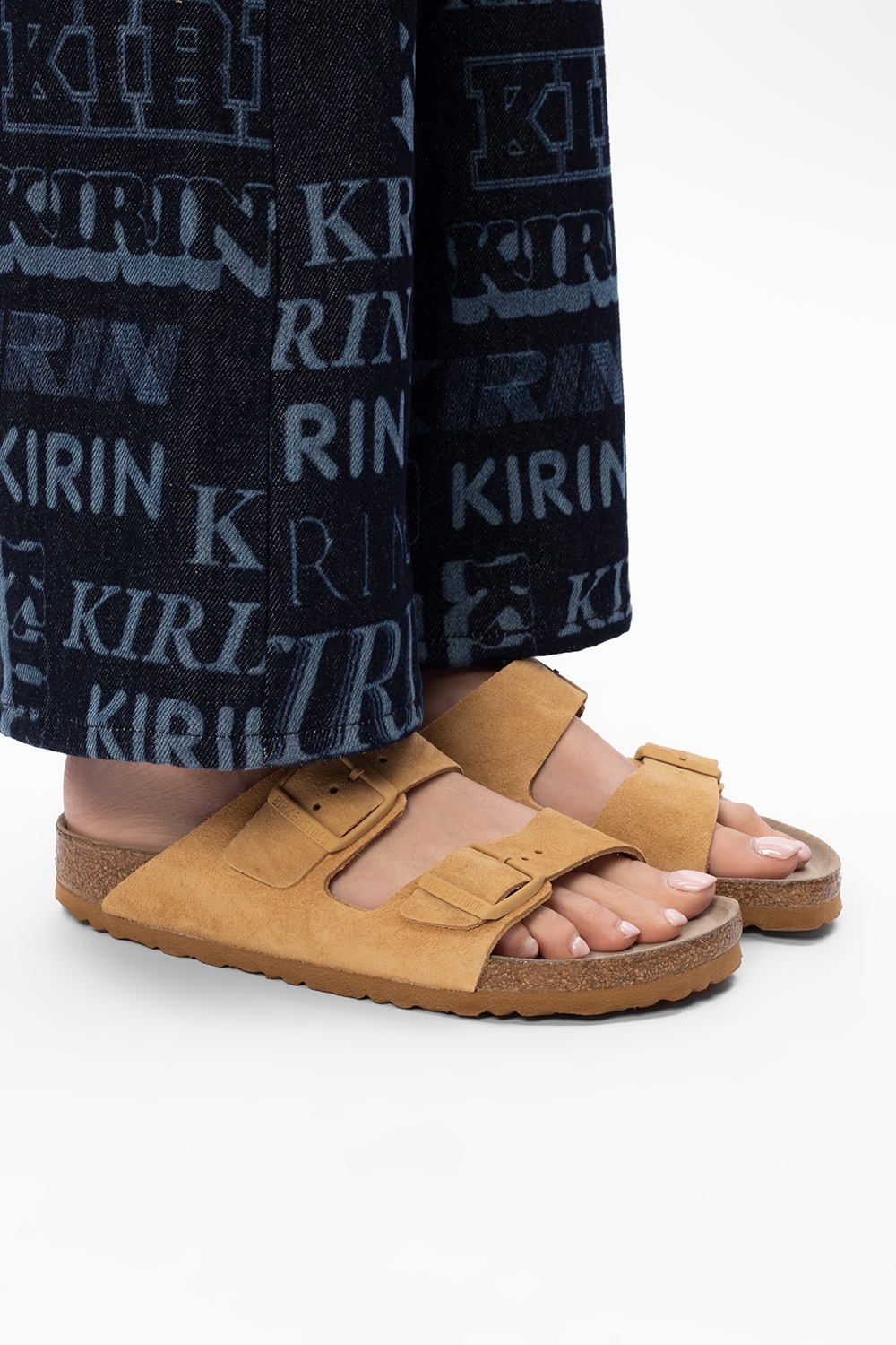 Birkenstock arizona latte discount cream